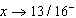 Determine the behavior of   as   . A)  As   . B)  As   . C)  As   . D)  As   . E)  As   .