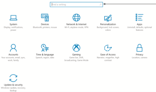 In Windows 10, you can find this user-friendly interface to access numerous Windows settings?   What is the name of this user-friendly interface?   A)  Control Panel B)  Administrative Tools C)  Computer Management console D)  Settings app