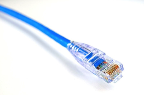   What connector is shown in the exhibit? A)  USB-A B)  RJ-11 C)  F-type D)  RJ-45