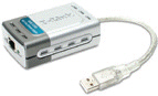   The accompanying figure shows an example of a(n)  ____ adapter. A)  Ethernet B)  broadband C)  Bluetooth D)  Piconet