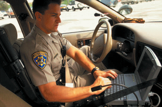   Which of the following is true about the device being used in the figure above? A) It must be synchronized daily. B) It is made to withstand high temperatures. C) It is used to fight cybercrime. D) All of the above are true.