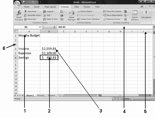  In the above figure, the document shown is an example of a(n) ____. A) spreadsheet  B) database C) table D) HTML tag