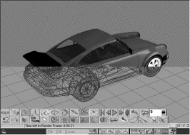   Architects and engineers use ____, shown in the figure above, to create 3D graphics. A) 3D animation software B) 3D graphics software C) 3D image software D) 3D drawing software