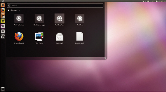   Which of the following is NOT true about the operating system shown in the accompanying figure? A)  It was developed by IBM. B)  It is an open-source program. C)  It has a reputation of being stable and rarely crashing. D)  One user interface for this system is called GNOME.