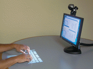 FIGURE 2-2   Figure 2-2 above shows what type of specialized input device? A)  Game controller B)  Touch display screen C)  Environmental probe D)  Virtual device