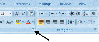 <strong>FIGURE 11-1   What is the orange arrow pointing to in Figure 11-1 above?</strong> A) ScreenTip B) Scroll bar C) Dialog Box Launcher D) Ribbon <div style=padding-top: 35px> 