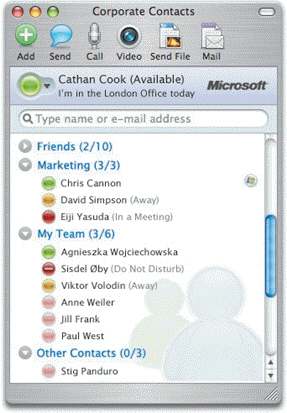 FIGURE 26-2   The interface shown in Figure 26-2 above would be used for ____. A)  teleconferencing B)  instant messaging C)  sharing the content of blogs D)  tagging
