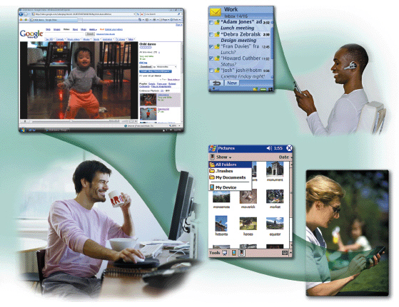   Figure 1-1 Software today has a _____, like that shown in Figure 1-1. A)  command-line interface B)  graphical user interface C)  menu-driven interface D)  coded-row interface