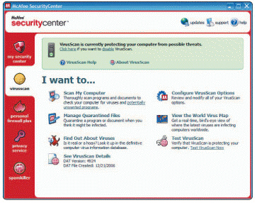   Figure 11-3 As shown in Figure 11-3, a(n) ____________________ protects a computer against viruses by identifying and removing any computer viruses found in memory, on storage media, or on incoming files.