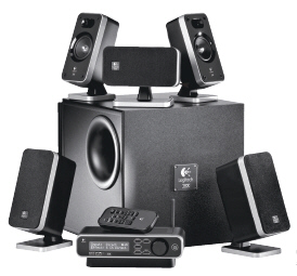   Figure 6-4 Many personal computer users add surround sound ____________________, such as those shown in Figure 6-4, to their computers to generate a higher-quality sound.