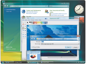   Figure 8-4 Computers with more than ____ of RAM work with the Aero interface in Windows Vista as shown in Figure 8-4. A)  256 MB B)  526 MB C)  1 GB D)  2.5 GB