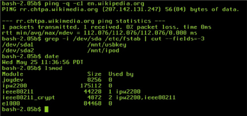   In an interface like the one shown in the accompanying figure, a user types commands or presses special keys on the keyboard (such as function keys or key combinations)  to enter data and instructions. What is the term for this kind of interface? A)  command-line interface B)  menu-driven interface C)  performance-monitor interface D)  graphical user interface (GUI) 
