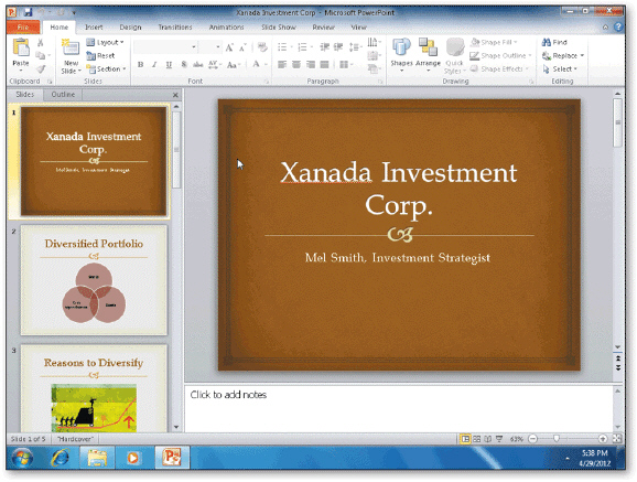   When you create a new presentation, the default ____ layout appears, as shown in the accompanying figure. A) New Slide B) Title Slide C) Blank Slide D) Standard Slide