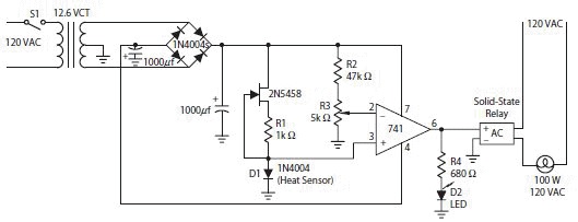 In the accompanying figure, the negative source will be connected to pin #____.   A)  4 B)  5 C)  6 D)  7