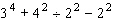 Use the rule for order of operations to simplify the expression as much as possible.   A)    B)    C)    D)    E)   