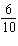 Write the following fraction as an equivalent fraction with denominator 10.   A)    B)    C)    D)    E)   