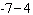 Subtract.   A)    B)    C)    D)    E)   