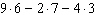 Use the rule for order of operations to simplify the expression as much as possible.  