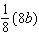 Use the associative property to rewrite the expression, and then simplify the result.   A)    B)    C)    D)    E)   
