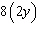Use the associative property to rewrite the expression. Simplify the result.  