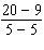 Perform the indicated operations. Simplify as much as possible.   A)    B)    C)    D)    E)   