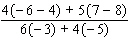 Perform the indicated operations. Simplify as much as possible.   If the expression is undefined, answer undefined .