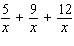 Perform the indicated operation and reduce to lowest terms. Assume the variable represents a nonzero number.   A)    B)    C)    D)    E)   