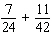 Find the LCD for each of the following; then perform the indicated operation and reduce the answer to lowest terms.  