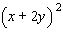 Evaluate the expression when   is -3 and   is 6.   A)    B)    C)    D)    E)   