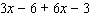 Simplify the expression.  