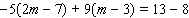 Apply the distributive property to remove the parentheses, then simplify each side before using the addition property of equality. Then find the solution for the equation.     __________