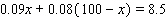 Solve the equation.   A)    B)    C)    D)    E)   