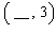 For the equation complete the ordered pair   .   A)    B)    C)    D)    E)   