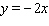 For the equation, complete the given table.    