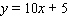 For the equation complete the ordered pairs.   ( 2, _____ ), ( _____ , 0 ), ( _____ , -15 )