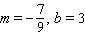Give the equation of the line with the given slope and y -intercept.   A)    B)    C)    D)    E)   