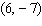 The equation of the vertical line that passes through the points   and   is either   or   Which one is it? A)    B)   