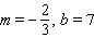 Give the equation of the line with the given slope and y -intercept.  
