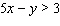 Graph the linear inequality.   A)    B)    C)    D)    E)   