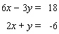 Solve the system of linear equations by graphing.   A)    B)    C)    D)    E)   