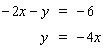 Solve the system using the substitution method.   If the system is dependent or inconsistent , or if there is no solution , indicate this.