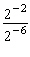 Use the property   to simplify the expression. If needed, write your answer with positive exponents only.  