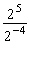 Use the property   to simplify the following expression. If needed, write your answer with positive exponents only.  
