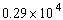 The number   is not in scientific notation because 0.29 is less than 1. Write   in scientific notation.  