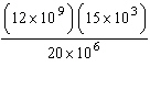 Simplify the expression, and write your answer in scientific notation.   A)    B)    C)    D)    E)   