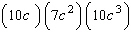 Multiply.   A)    B)    C)    D)    E)   