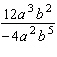Divide. Write the answer with positive exponents only.  
