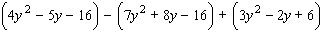 Perform the indicated operations.  