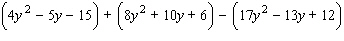 Perform the indicated operations.  
