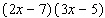 Multiply binomials using the COLUMN method.  